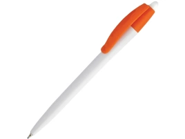 Ручка шариковая Celebrity Пиаф белая с оранжевым