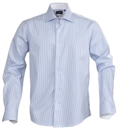 Рубашка мужская в полоску Reno, голубая, размер XXL