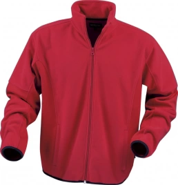 Куртка флисовая мужская LANCASTER, красная, размер XXL