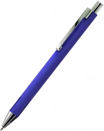 Ручка металлическая Elegant Soft, синяя