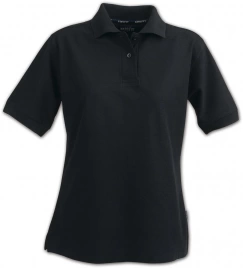 Рубашка поло женская Semora, черная, размер XXL