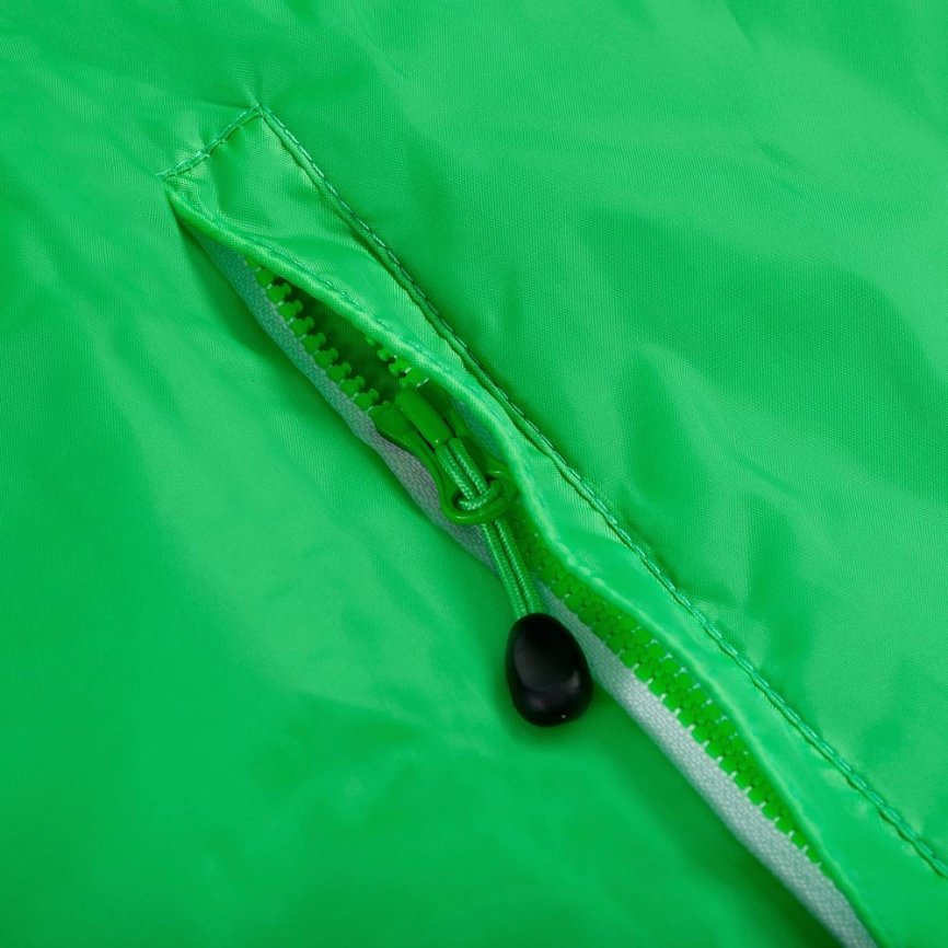 Ветровка мужская Fastplant черная, размер XL фото 5