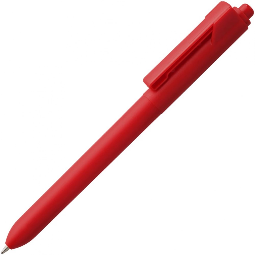 Ручка шариковая Hint, красная фото 8