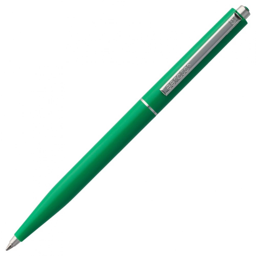 Ручка шариковая Senator Point ver.2, зеленая фото 3