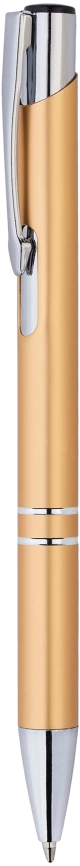 Ручка металлическая KOSKO, золотистая с серебристым фото 4