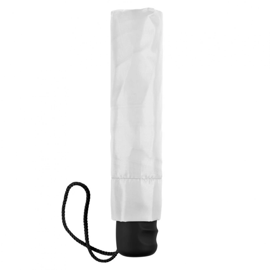 Зонт складной Unit Basic, белый фото 5