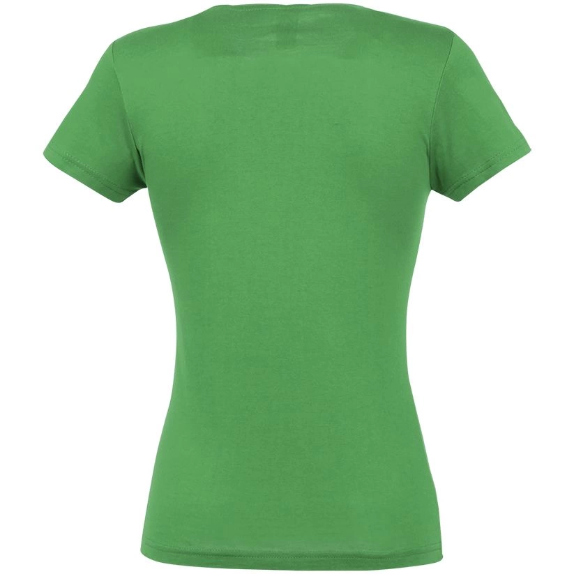 Футболка женская Miss 150 ярко-зеленая, размер XL фото 2