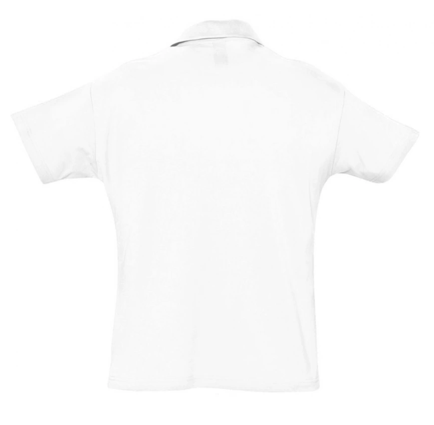Рубашка поло мужская Summer 170 белая, размер M фото 2
