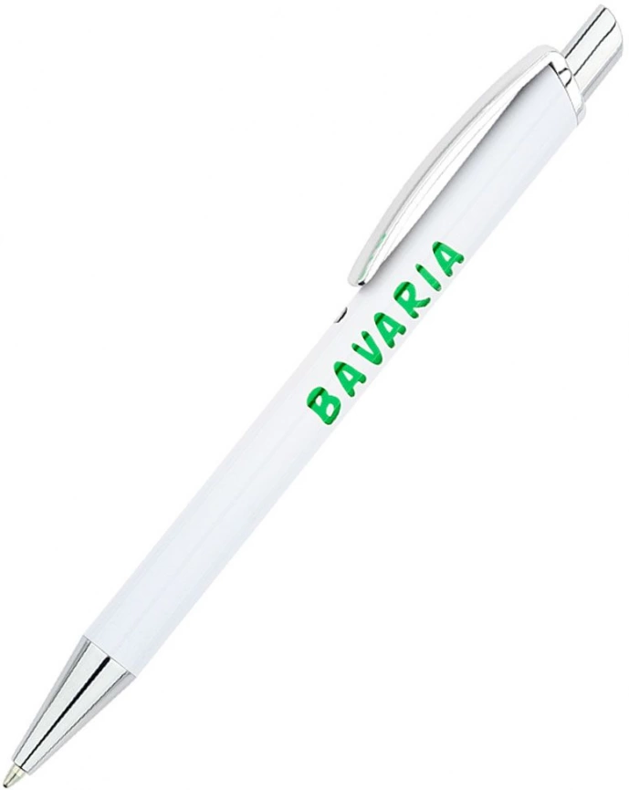 Ручка металлическая Bright, зелёная фото 1