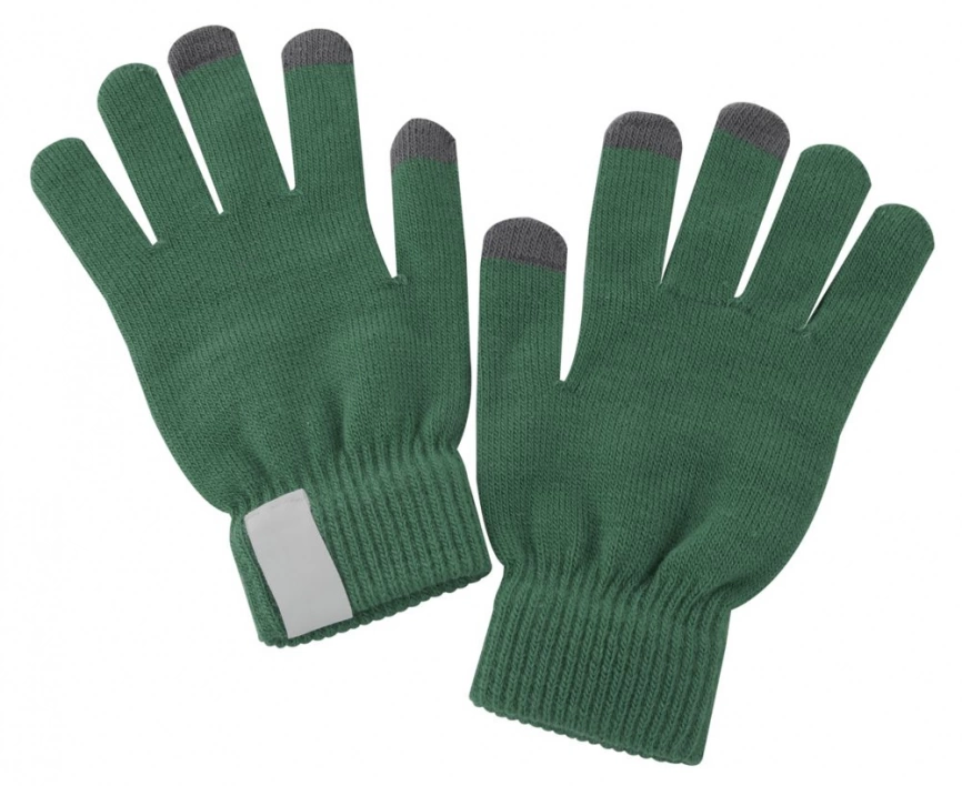 Сенсорные перчатки Scroll, зеленые фото 1