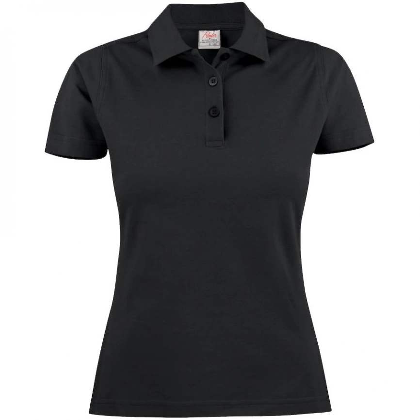 Рубашка поло женская Surf Lady черная, размер XL фото 1