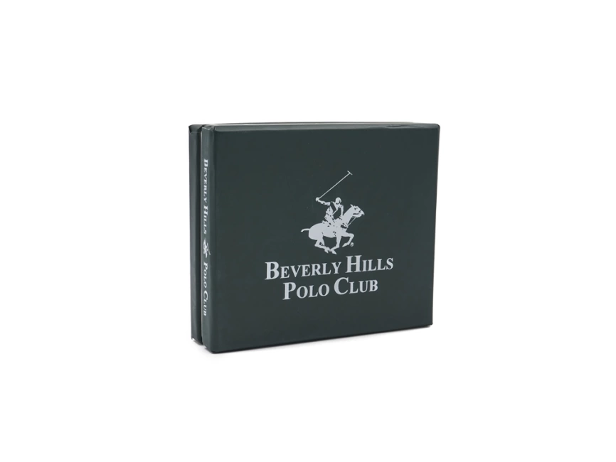 Картхолдер мужской Beverly Hills Polo Club, черный/оранжевый фото 5