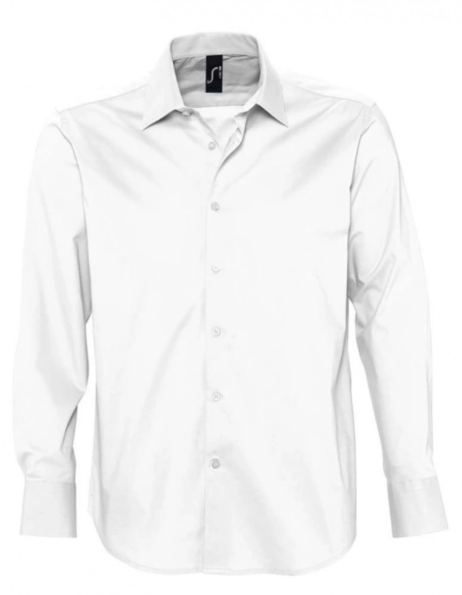 Рубашка мужская с длинным рукавом Brighton белая, размер S фото 1