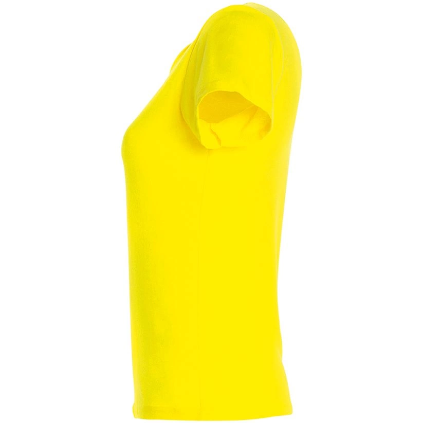 Футболка женская Miss 150 желтая (лимонная), размер M фото 8