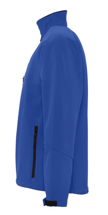 Куртка мужская на молнии Relax 340 ярко-синяя, размер S фото 3