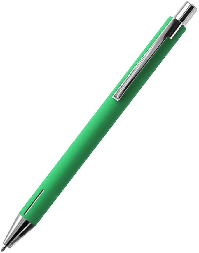 Ручка металлическая Elegant Soft, зелёная фото 2