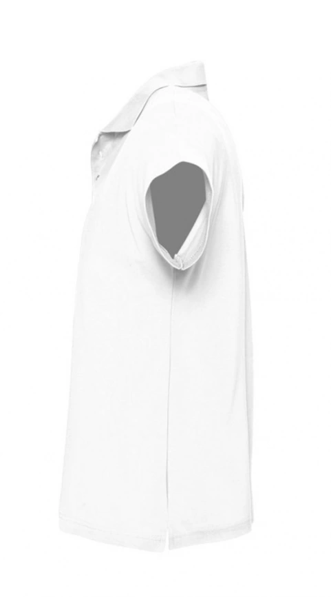 Рубашка поло мужская Summer 170 белая, размер XS фото 3