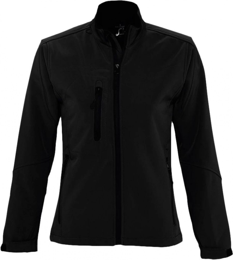Куртка женская на молнии Roxy 340 черная, размер L фото 1