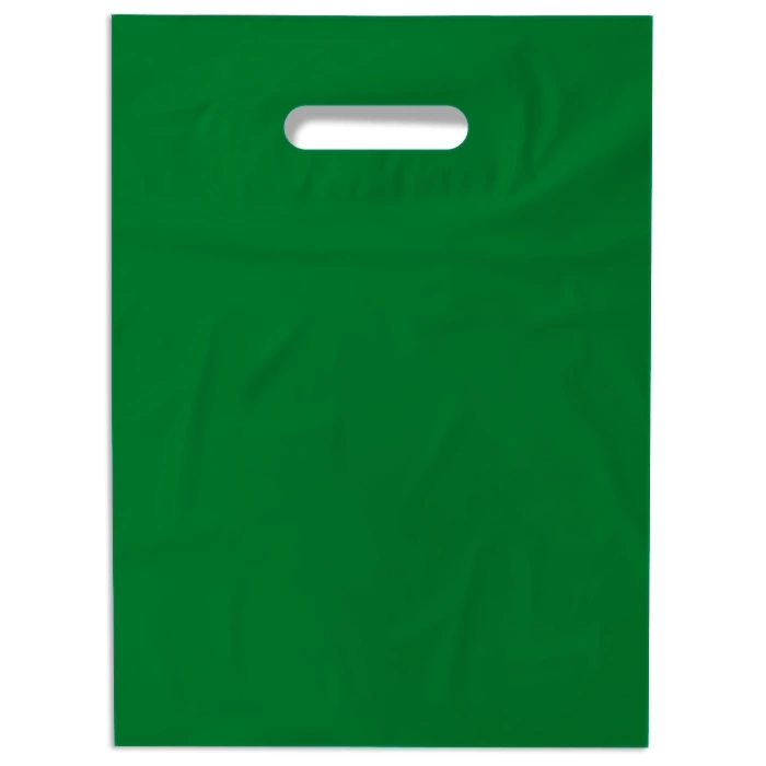 Пакет ПВД 30*40+3 см., 70 мкм, зелёный фото 1