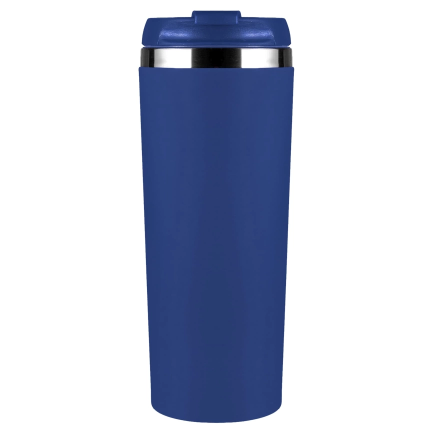 Термокружка KOMO SOFT COLOR 420мл., тёмно-синяя фото 2