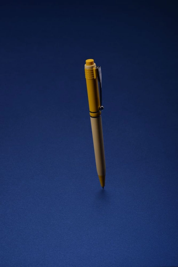 Ручка шариковая Raja Shade, желтая фото 4
