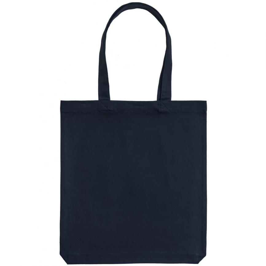 Холщовая сумка Avoska, темно-синяя фото 3