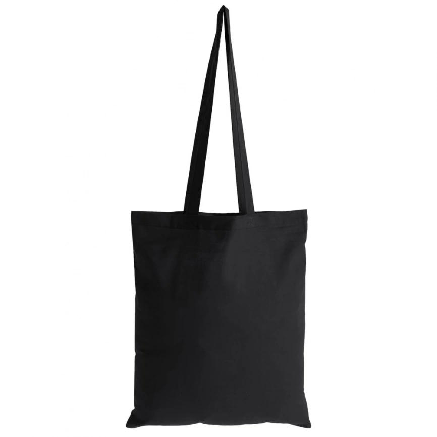 Холщовая сумка Basic 105, черная фото 3