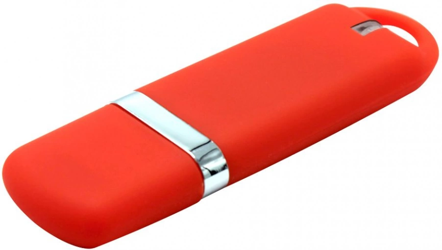 Флешка Shape с покрытием Софт Тач 16 Гб - Красный PP фото 1