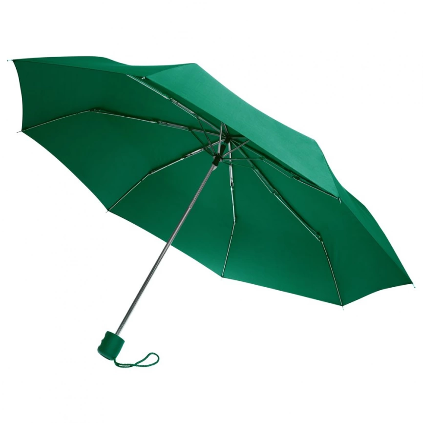 Зонт складной Unit Basic, зеленый фото 2