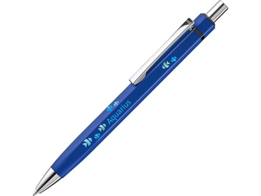Ручка шариковая шестигранная UMA Six, синий фото 3