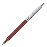 Ручка шариковая Senator Point Metal, красная фото 5