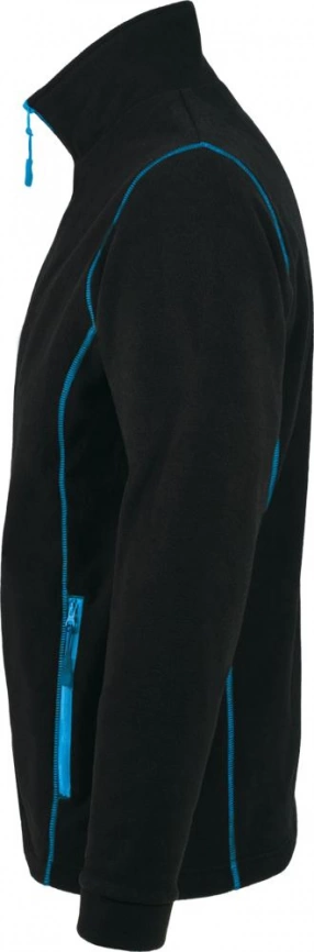 Куртка мужская Nova Men 200, черная с ярко-голубым, размер S фото 3