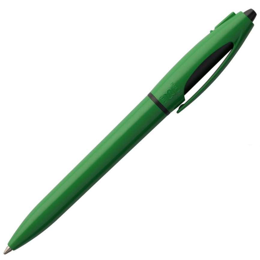 Ручка шариковая S! (Си), зеленая фото 3