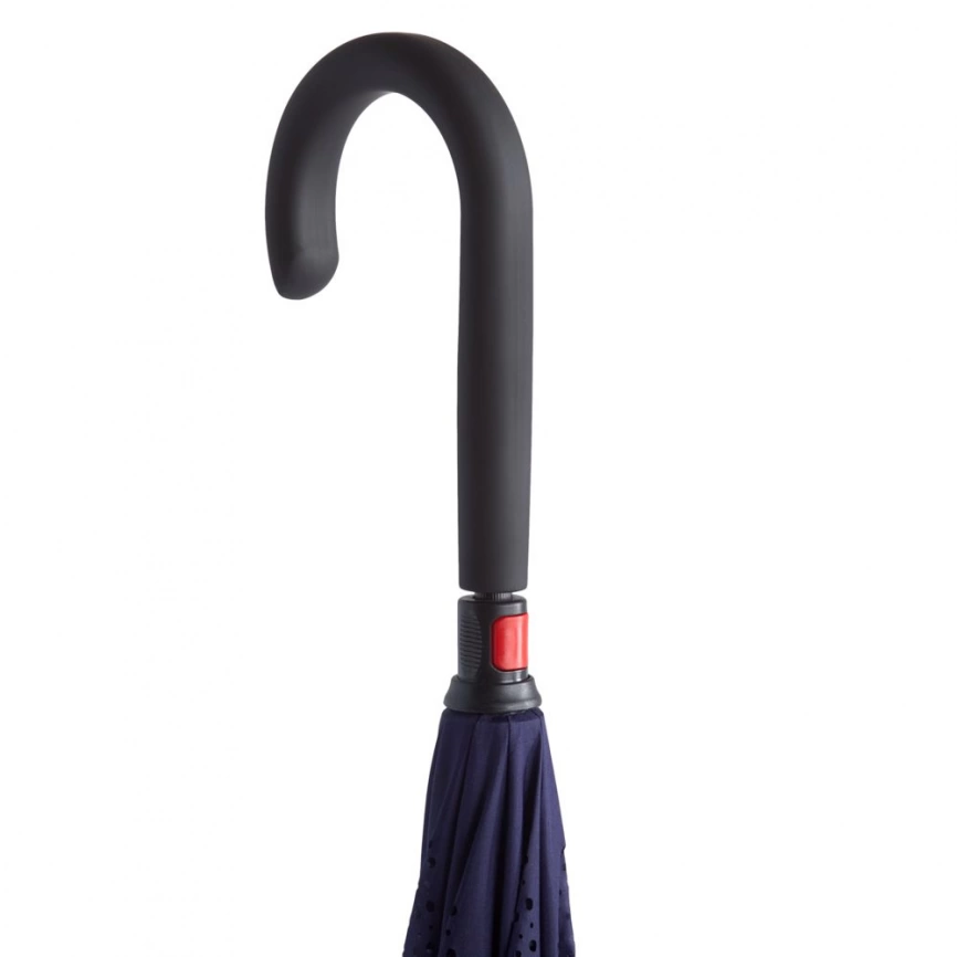 Зонт наоборот Unit Style, трость, темно-фиолетовый фото 6