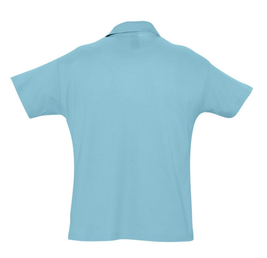 Рубашка поло мужская Summer 170 бирюзовая, размер XXL фото 2