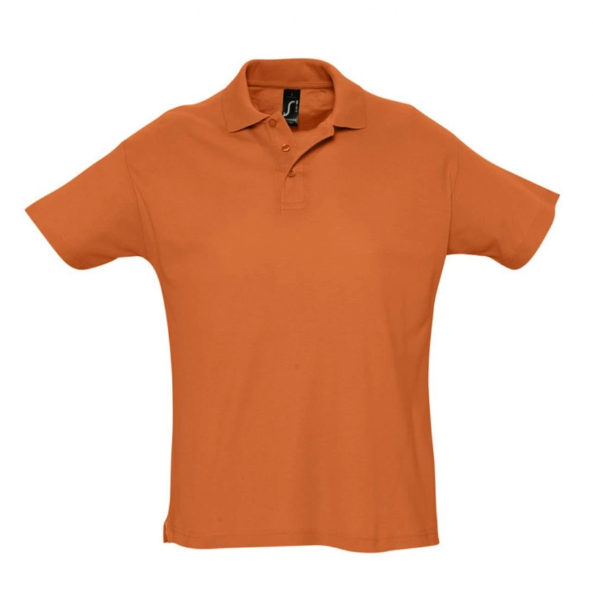 Рубашка поло мужская Summer 170 оранжевая, размер XXL фото 1
