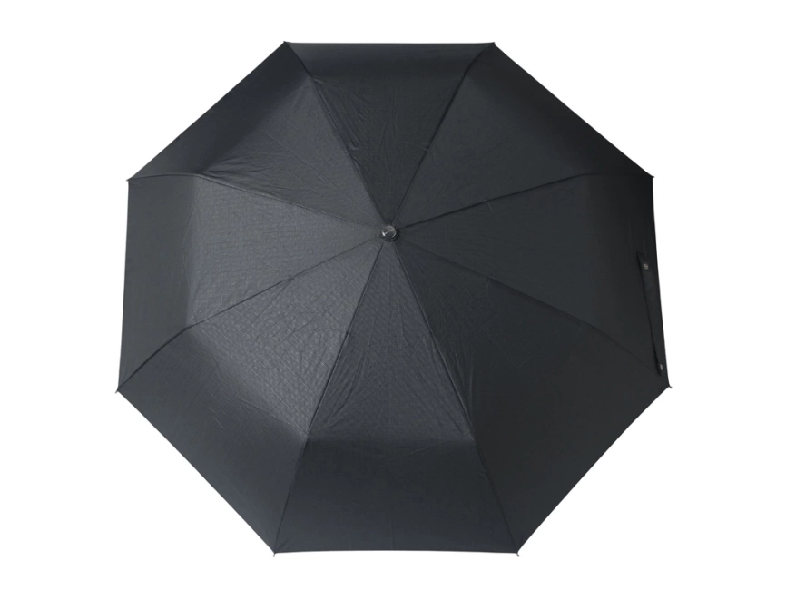 Зонт складной Grid. Hugo Boss, черный фото 5