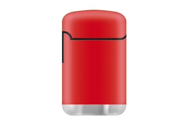 Зажигалка турбо Zenga, ZL-3, многоразовая, красная фото 1