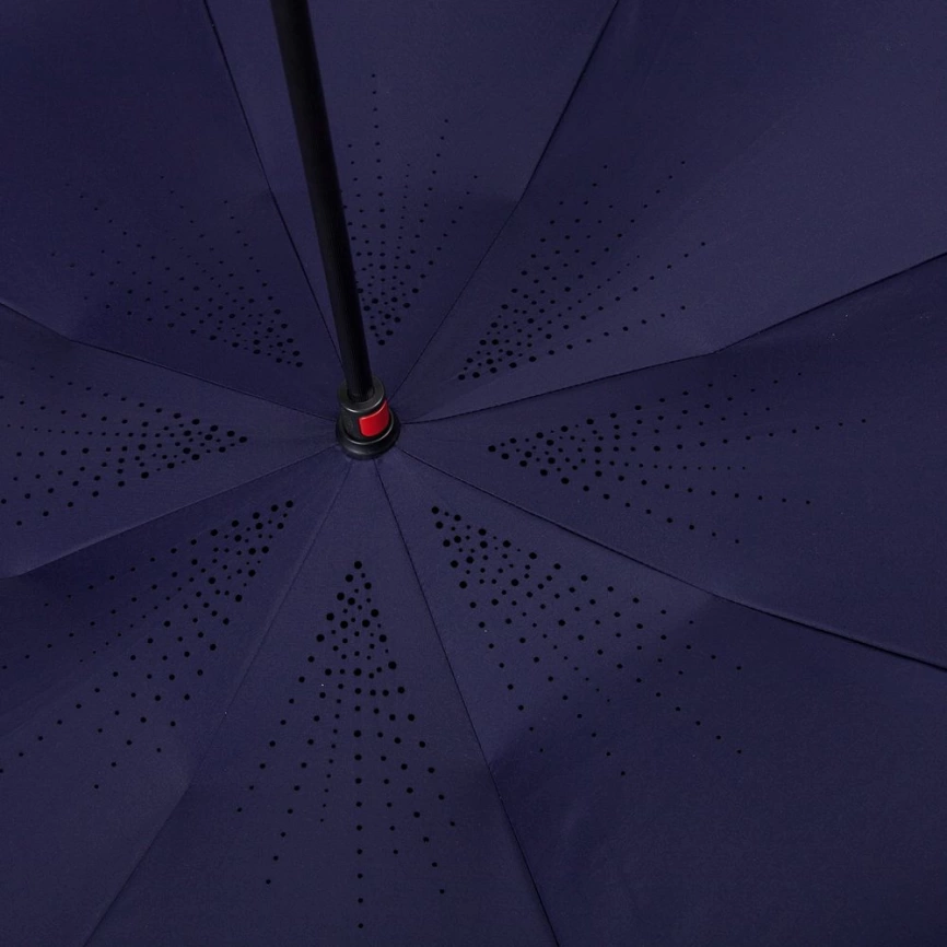 Зонт наоборот Unit Style, трость, темно-фиолетовый фото 3