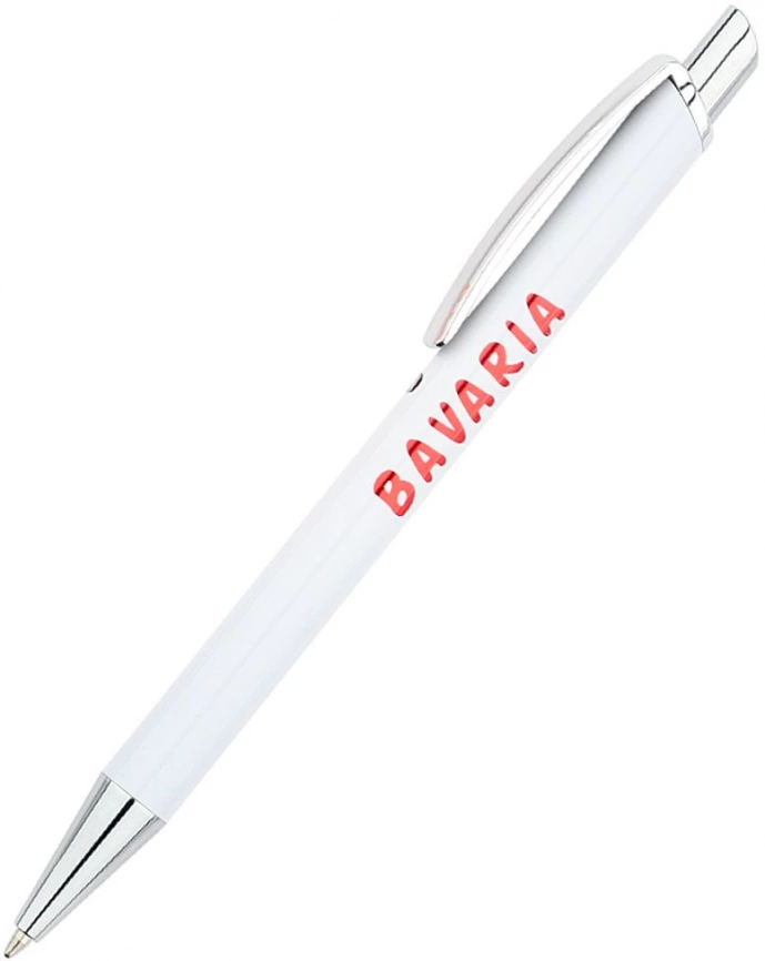 Ручка металлическая Bright, красная фото 1