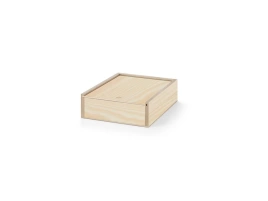 Деревянная коробка BOXIE WOOD S, натуральный темный