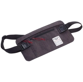 Поясная сумка Business Belt Bag с RFID-защитой, серая