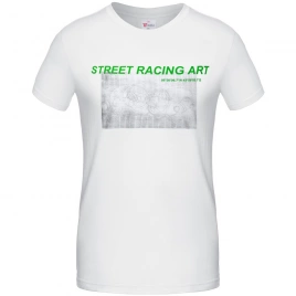 Футболка Street Racing Art, белая, размер S