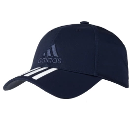 Бейсболка SIX-PANEL CLASSIC 3-STRIPES темно-синяя, размер 54