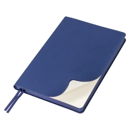 Ежедневник Flexy Latte Soft Touch B6, синий, недатированный, в гибкой обложке