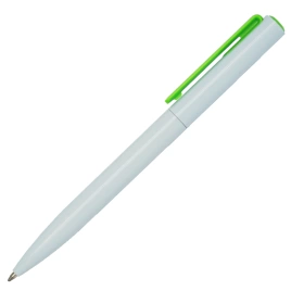 Ручка шариковая, пластик, белый/зеленый, Martini
