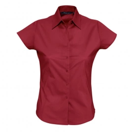 Рубашка женская с коротким рукавом EXCESS красная, размер L