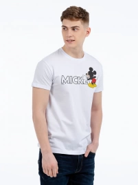 Футболка Mickey Mouse, белая, размер XS