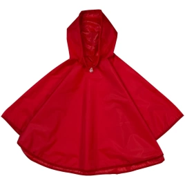 Дождевик детский Rainman Poncho Kids красный, 4-7 лет