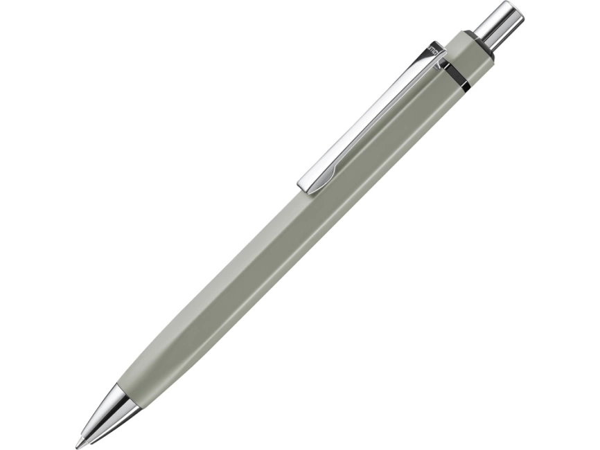 Ручка шариковая шестигранная UMA Six, серый фото 1